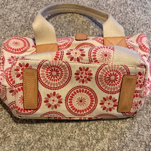 Tommy Hilfiger Pink and Cream Floral Tote - Picture 4 of 6